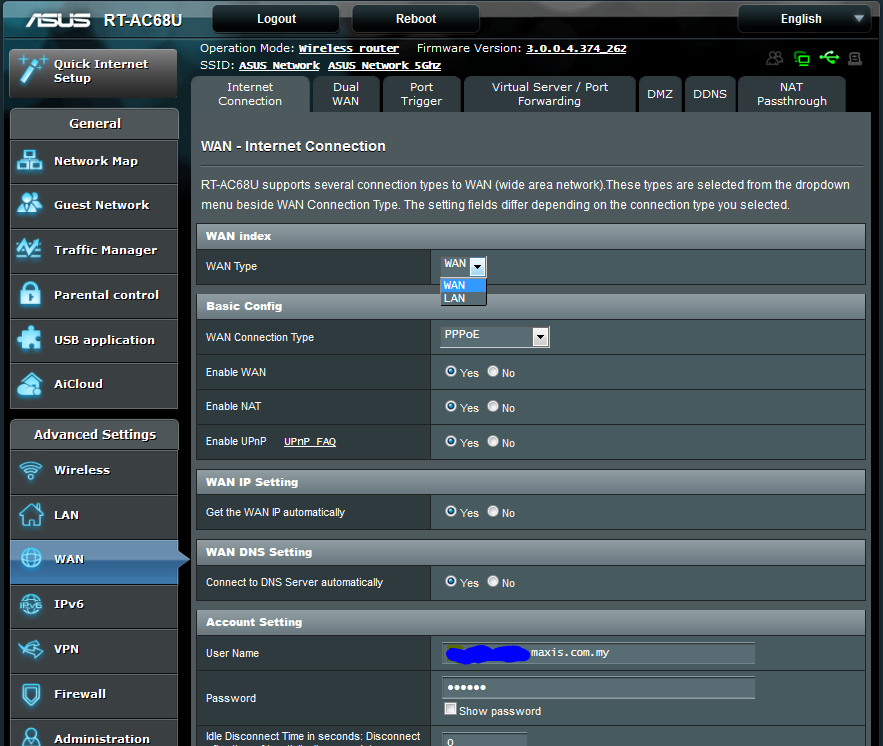 ASUS RT-AC68U REVIEW - 45 dual wan 2