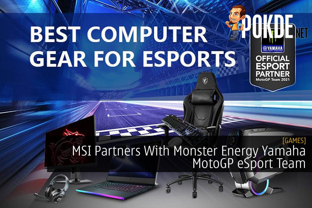 MSI Partners With Monster Energy Yamaha MotoGP eSport Team - 17