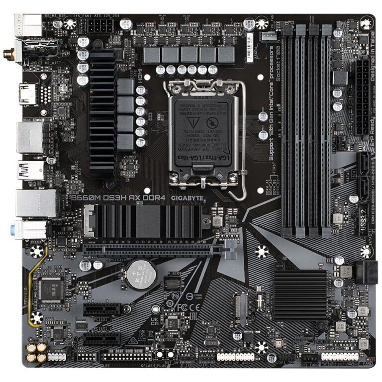 GIGABYTE B660 motherboards start from just RM559 - 18 GIGABYTE B660M DS3H AX DDR4