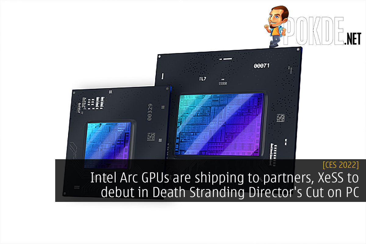 intel arc intel xess game ces 2022 cover