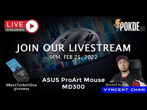 ASUS ProArt Mouse MD300 — PokdeLIVE Ep. 133 - 28