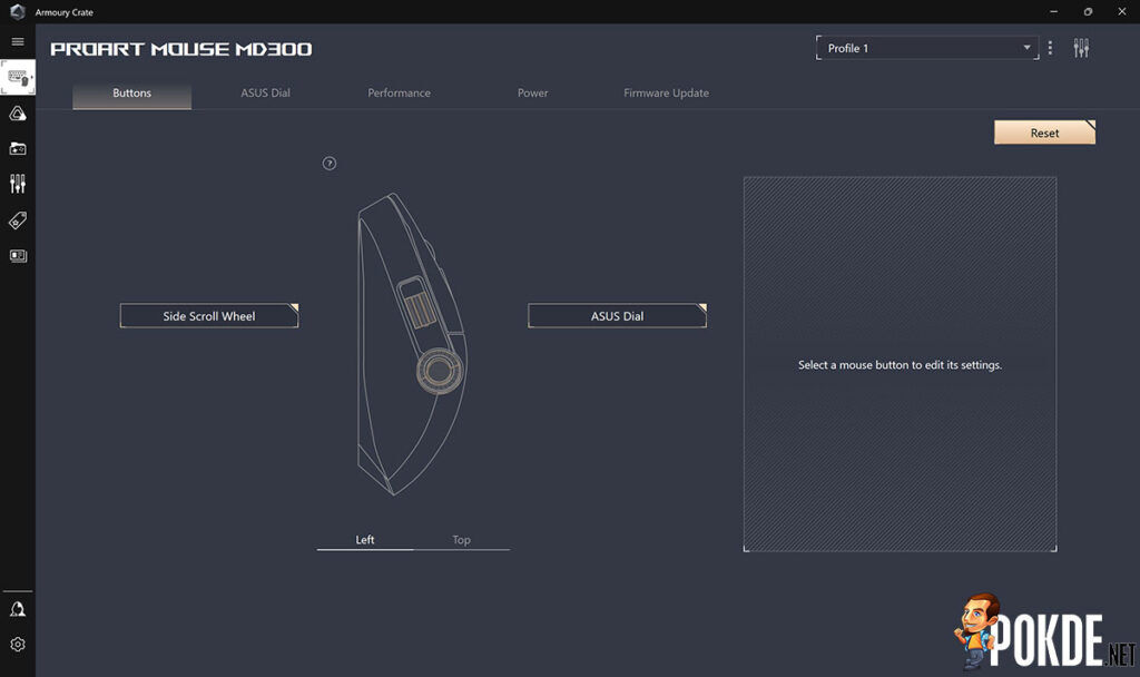 ASUS ProArt Mouse MD300 Review ft. ProArt Mouse Pad PS201 A3 — So I heard you like dials... - 27 ASUS ProArt Mouse MD300 Review Armoury Crate Side Dials