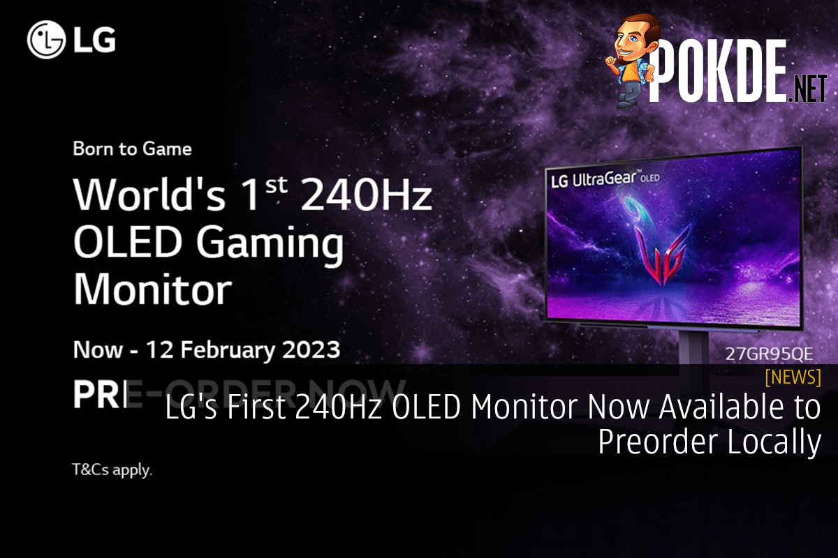 LG's First 240Hz OLED Monitor Now Available to Preorder Locally - 31