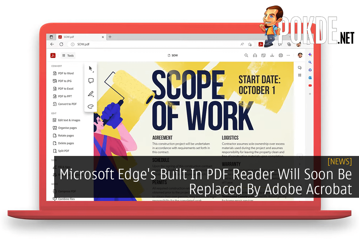 Microsoft Edge's Built In PDF Reader Will Soon Be Replaced By Adobe Acrobat - 19