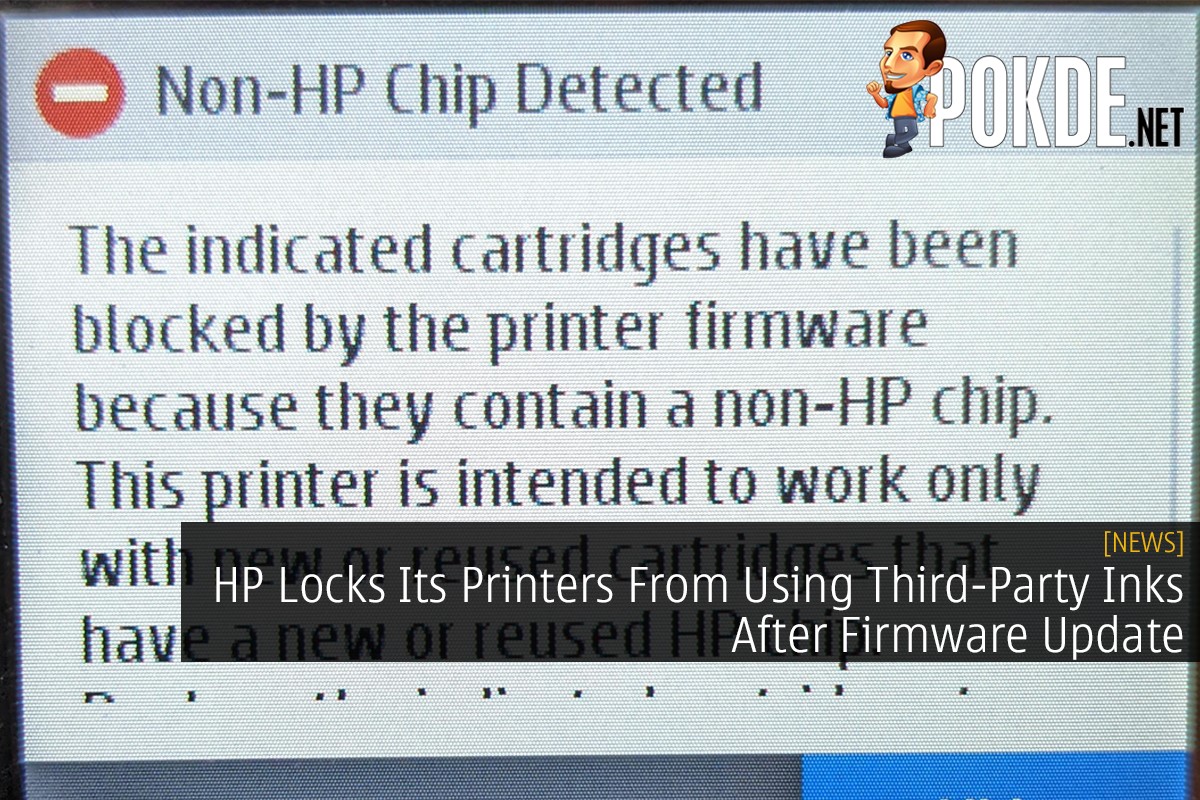 HP Locks Its Printers From Using Third-Party Inks After Firmware Update - 17