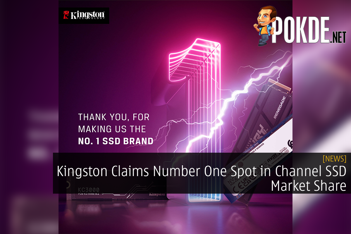 Kingston Claims Number One Spot in Channel SSD Market Share - 39
