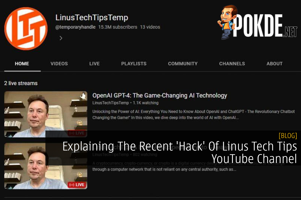 Explaining The Recent 'Hack' Of Linus Tech Tips YouTube Channel - 15