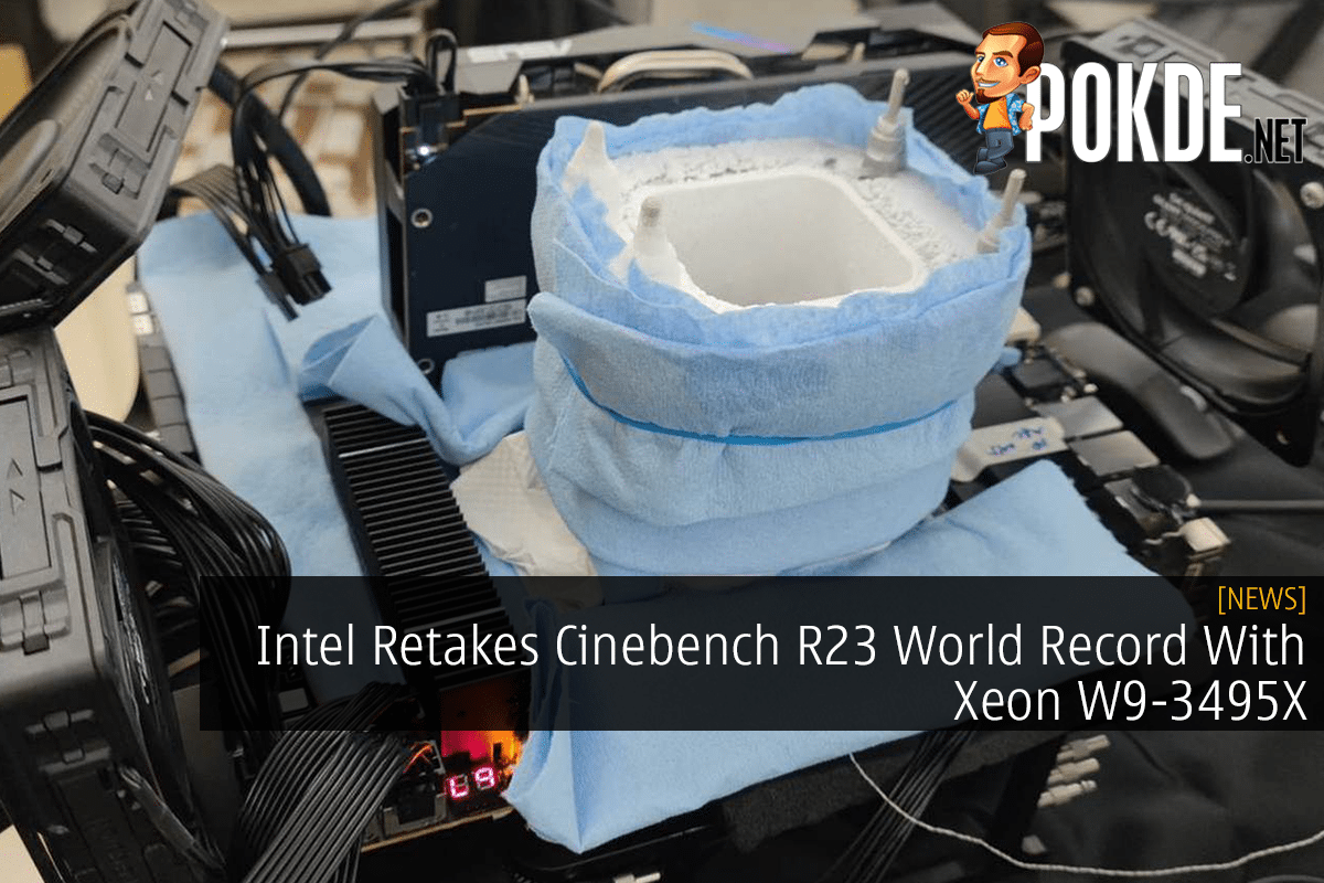 Intel Retakes Cinebench R23 World Record With Xeon W9-3495X - 27