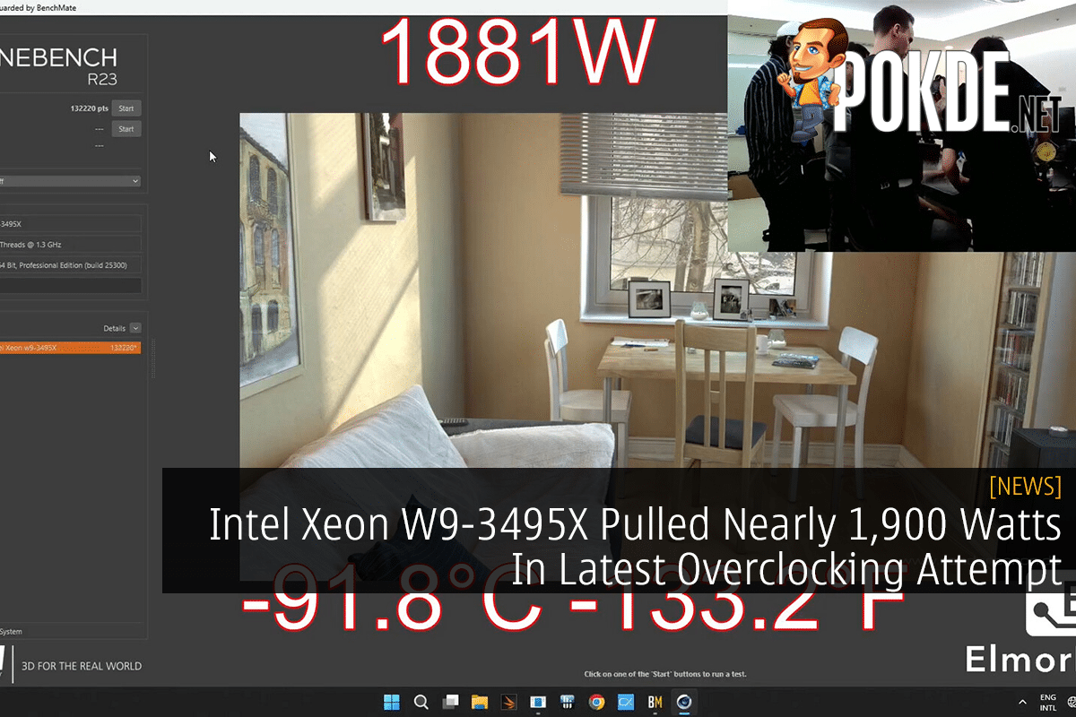 Intel Xeon W9-3495X Pulled Nearly 1,900 Watts In Latest Overclocking Attempt - 26