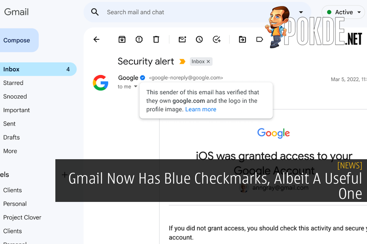 Gmail Now Has Blue Checkmarks, Albeit A Useful One - 21