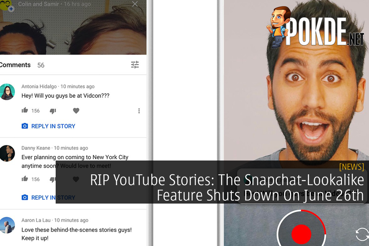 RIP YouTube Stories: The Snapchat-Lookalike Feature Shuts Down On June 26th - 28