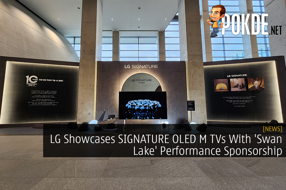 LG Showcases SIGNATURE OLED M TVs With 'Swan Lake' Performance Sponsorship - 28