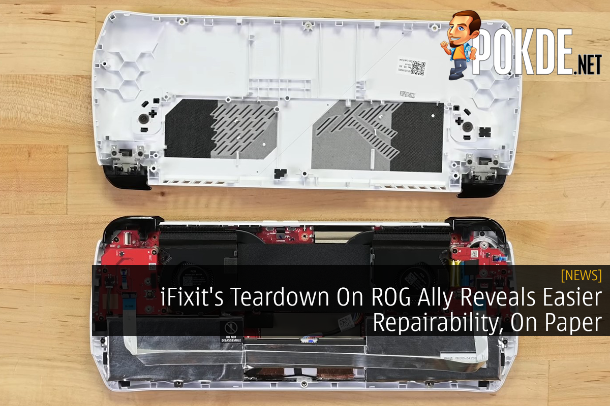 iFixit's Teardown On ROG Ally Reveals Easier Repairability, On Paper - 35