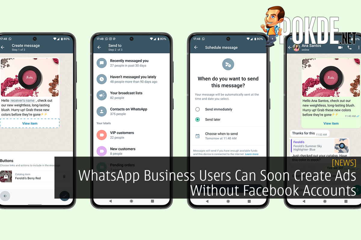 WhatsApp Business Users Can Soon Create Ads Without Facebook Accounts - 19