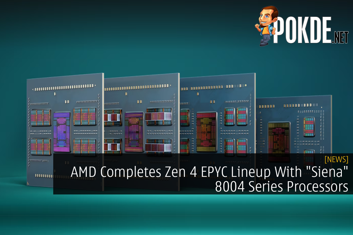 AMD Completes Zen 4 EPYC Lineup With "Siena" 8004 Series Processors - 31