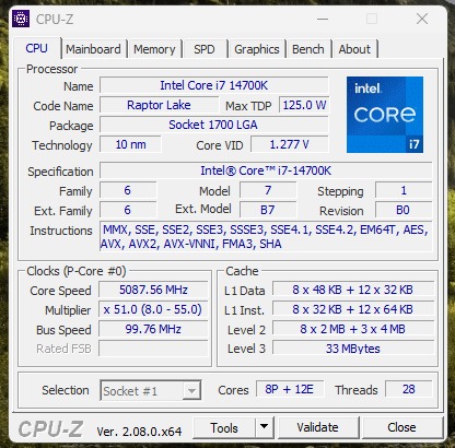 An Intel Core i7-14700K Has Been Sold In Indonesia, Benchmark Ensues - 20 An Intel Core i7-14700K Has Been Sold In Indonesia, Benchmark Ensues - 19