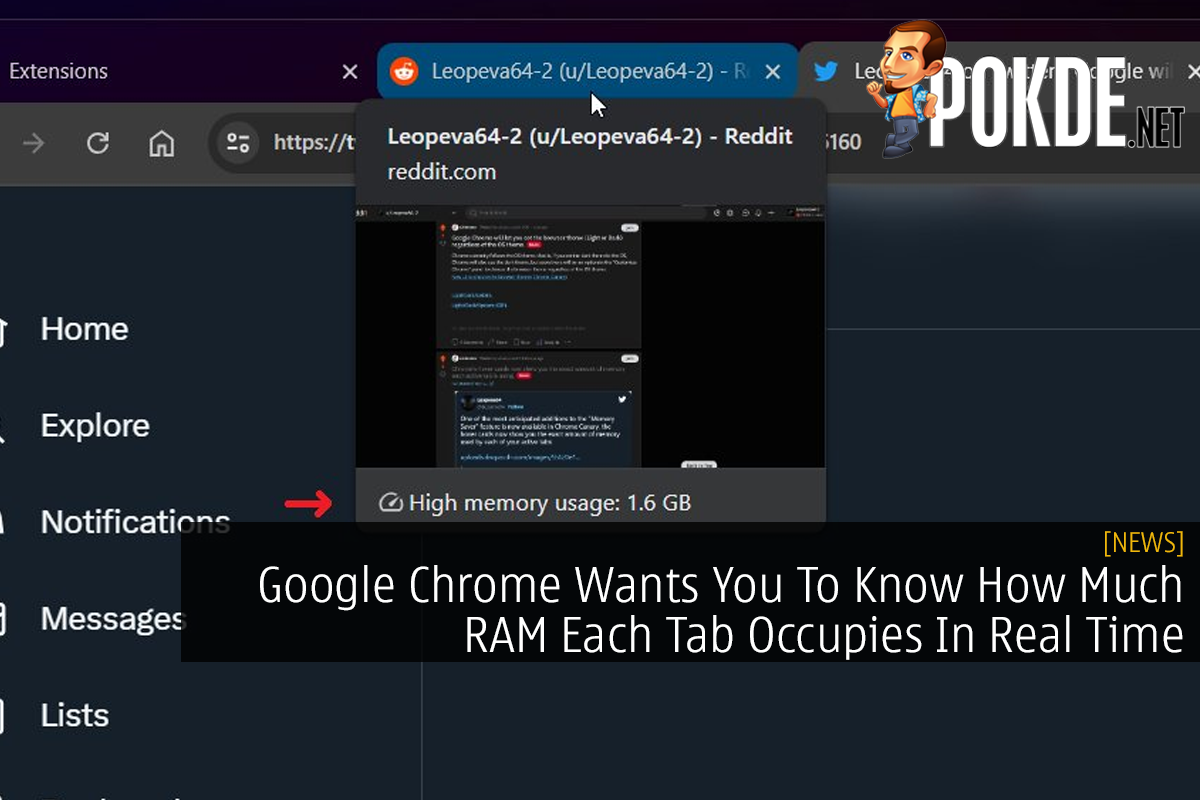 Google Chrome Wants You To Know How Much RAM Each Tab Occupies In Real Time - 29