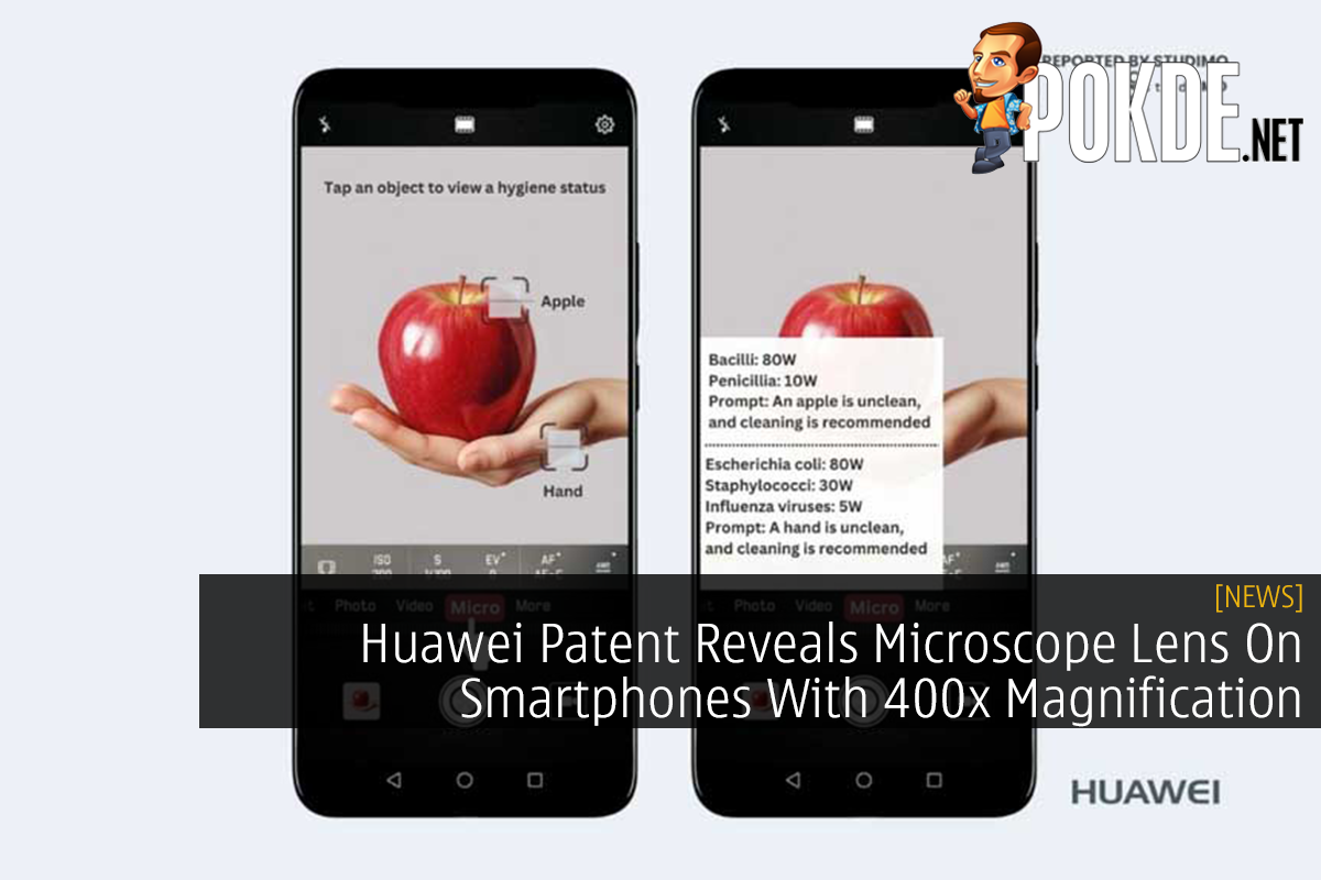 Huawei Patent Reveals Microscope Lens On Smartphones With 400x Magnification - 35