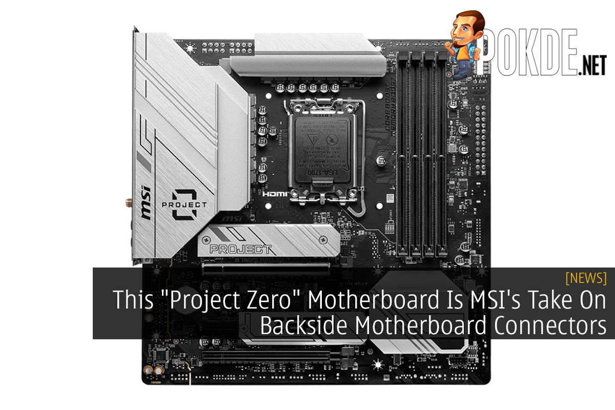 This "Project Zero" Motherboard Is MSI's Take On Backside Motherboard Connectors - 41