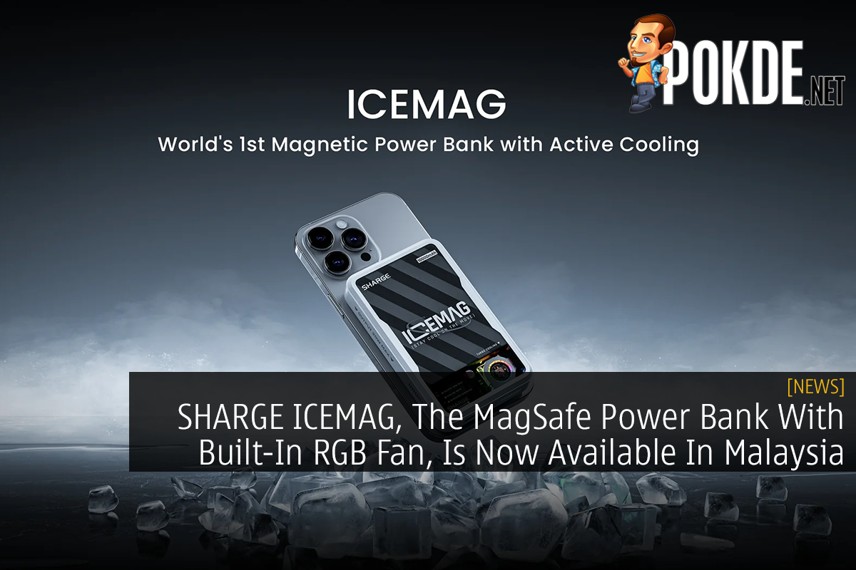 SHARGE ICEMAG, The MagSafe Power Bank With Built-In RGB Fan, Is Now Available In Malaysia - 29
