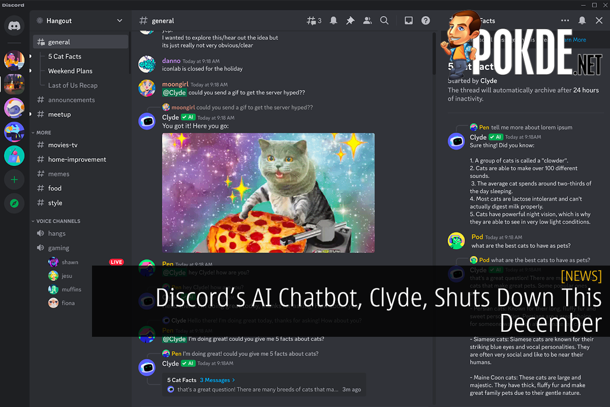 Discord’s AI Chatbot, Clyde, Shuts Down This December - 33