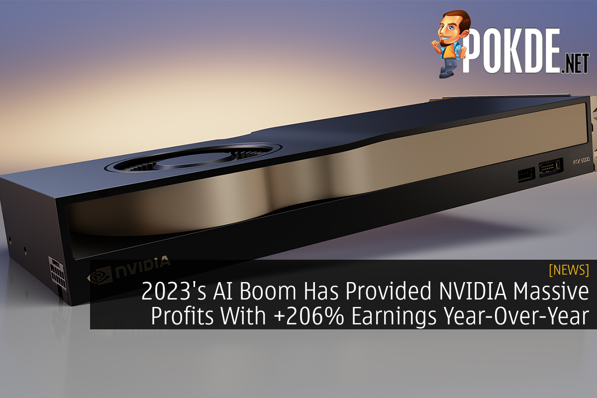 2023's AI Boom Has Provided NVIDIA Massive Profits With +206% Earnings Year-Over-Year - 27