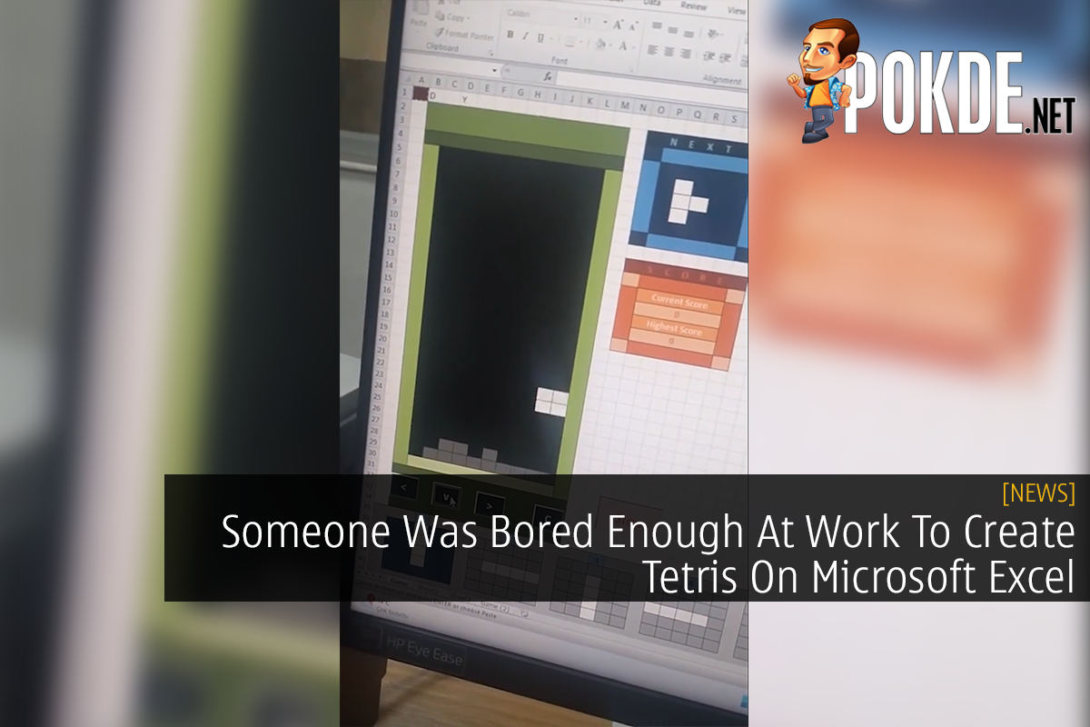 Someone Was Bored Enough At Work To Create Tetris On Microsoft Excel - 30