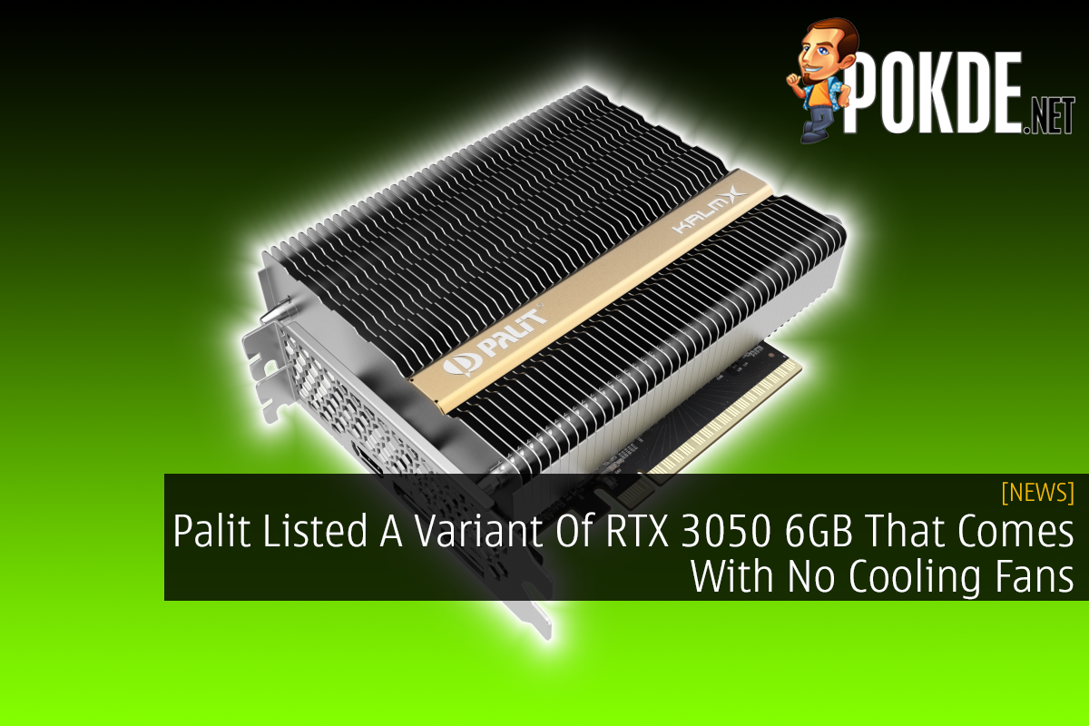 Palit Listed A Variant Of RTX 3050 6GB That Comes With No Cooling Fans - 23