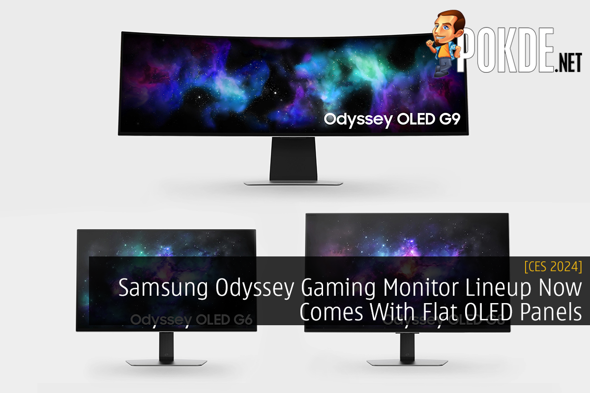 [CES 2024] Samsung Odyssey Gaming Monitor Lineup Now Comes With Flat OLED Panels - 28