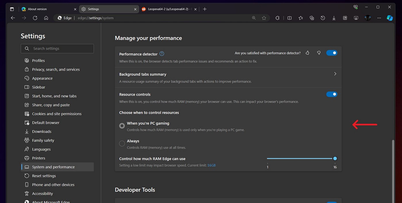 Microsoft Edge Is Allowing Users To Control How Much RAM It Uses - 16 Microsoft Edge Is Allowing Users To Control How Much RAM It Uses - 15