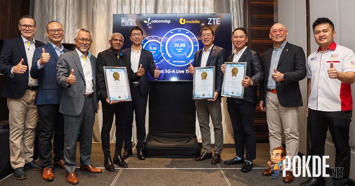CelcomDigi, U Mobile & ZTE Breaks World Record For Fastest 5G Speeds - 28