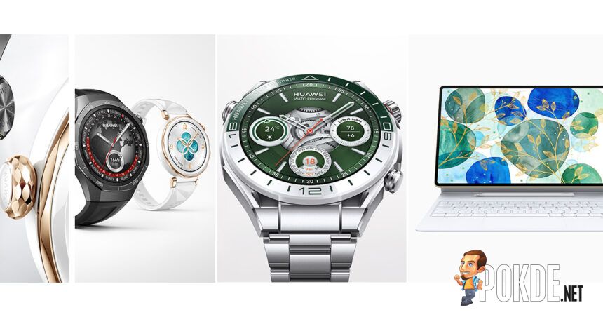 HUAWEI Launches Watch GT 5 Series, New Color For WATCH Ultimate & MatePad Pro 12.2 - 13