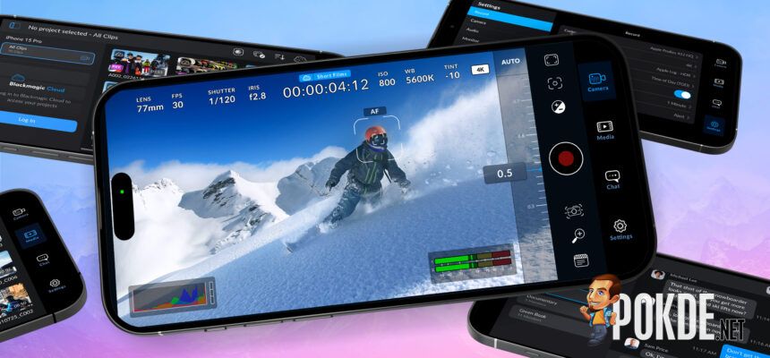Blackmagic Camera App Updated with New Features and Support for iPhone 16 Camera Control