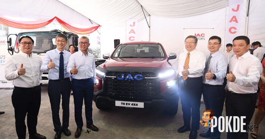 JAC Motors Previews New T9 Pick-Up 4x4 BEV In Malaysia - 13