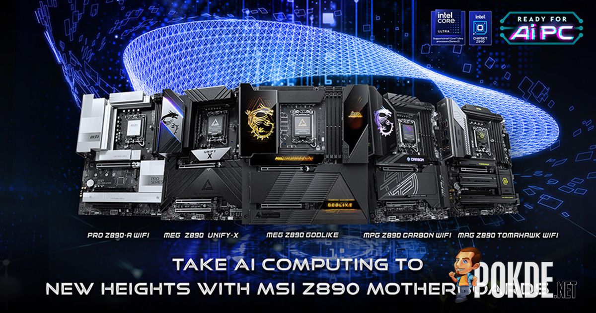 MSI Unveils Z890 Motherboard Lineup For Intel Core Ultra Processors - 48