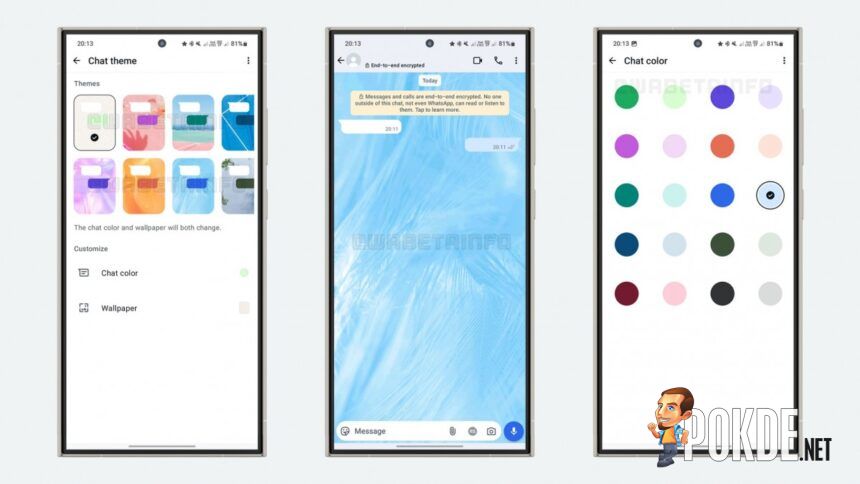 WhatsApp Rolls Out Chat-Specific Themes for Android Beta Users