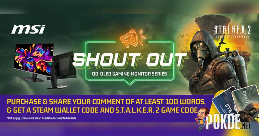 MSI Offers Free S.T.A.L.K.E.R. 2 & $30 Steam Voucher With Select QD-OLED Monitor Purchase - 13