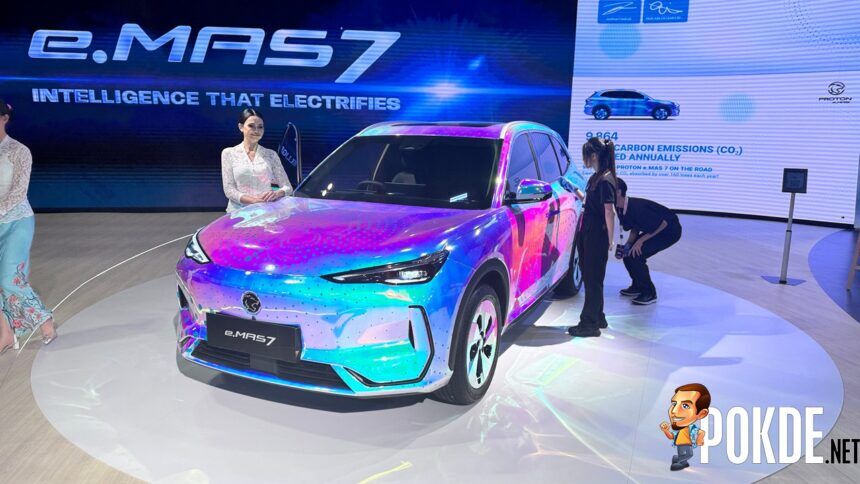 Proton e.MAS 7 Electrifies KLIMS 2024: Malaysia's First National EV Takes Center Stage