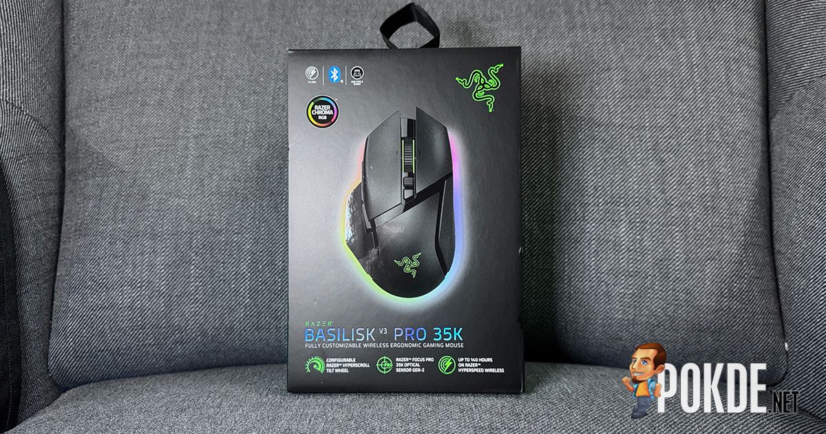 Razer Basilisk V3 Pro 35K review