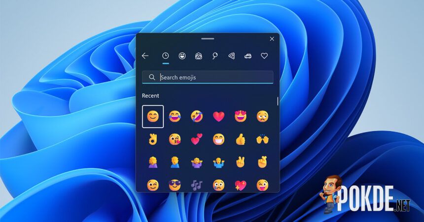 Windows 11 Trials A New Emoji Panel Button On Taskbar - 13