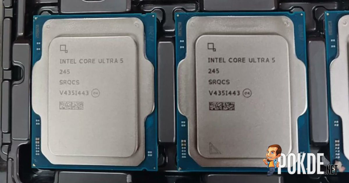 Intel's Lower-End Core Ultra 200 Desktop CPUs Have A Different IHS Design - 45