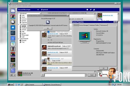 One Developer Modified Discord To Work On Windows 98 SE - 23