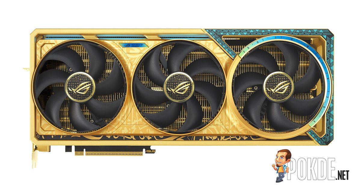 ASUS Made A Gold Version Of ROG Astral RTX 5090 GPU For The Middle East - 31