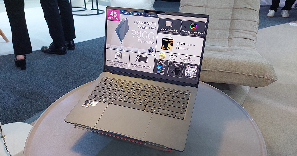 ASUS Malaysia Launches Zenbook A14, Two Snapdragon Variants Available - 31